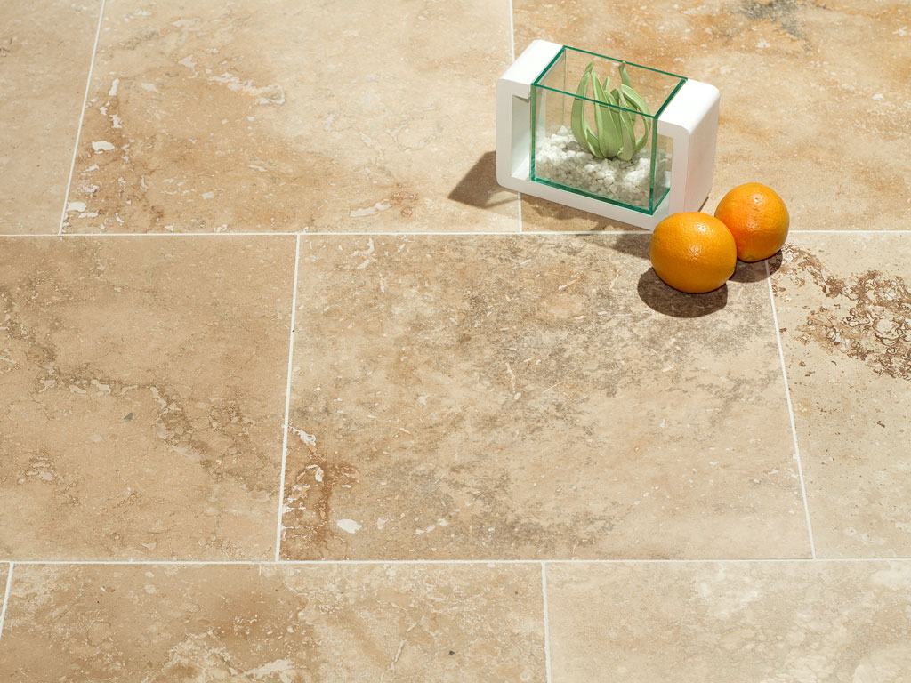 Classic Travertine Floor Project